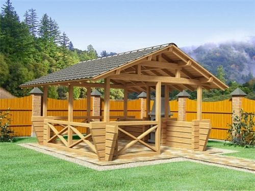 Строительство крыши деревянного дома